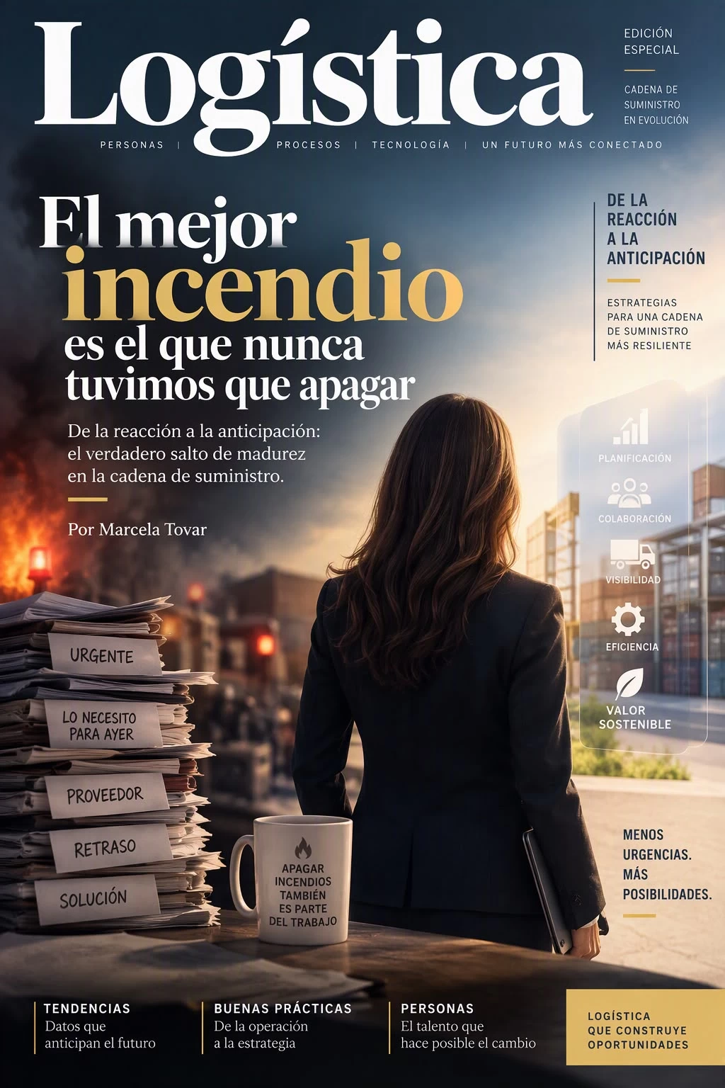 El mejor incendio es el que nunca tuvimos que apagar, de la reacción a la anticipación: el verdadero salto de madurez en la cadena de suministro